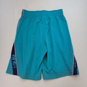 VTG AND1 Shorts Mens Large Blue Basketball 90s Y2K Heavy Hip Hop Mixtape
